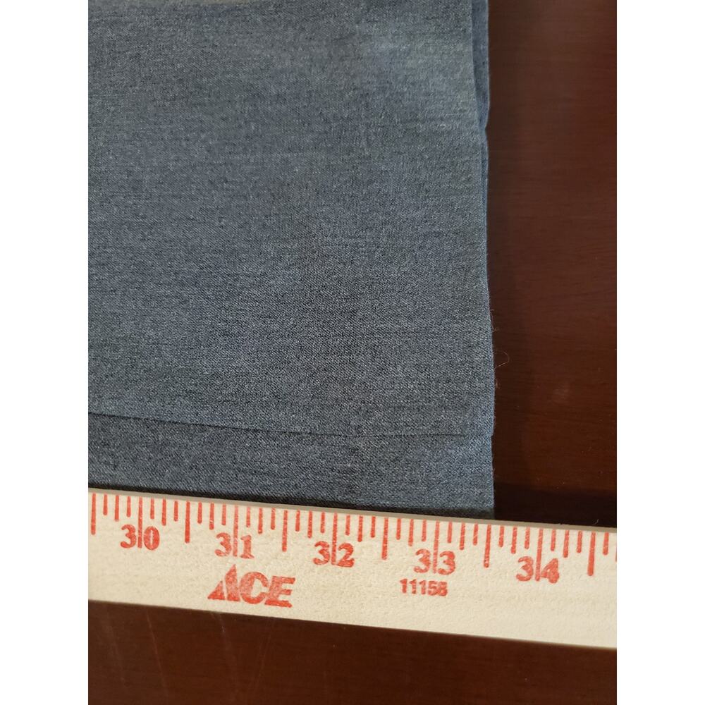 Lane Bryant Pleated Wide Leg Dress Pants Size 18 Tall Gray Career Office Work - Picture 9 of 10